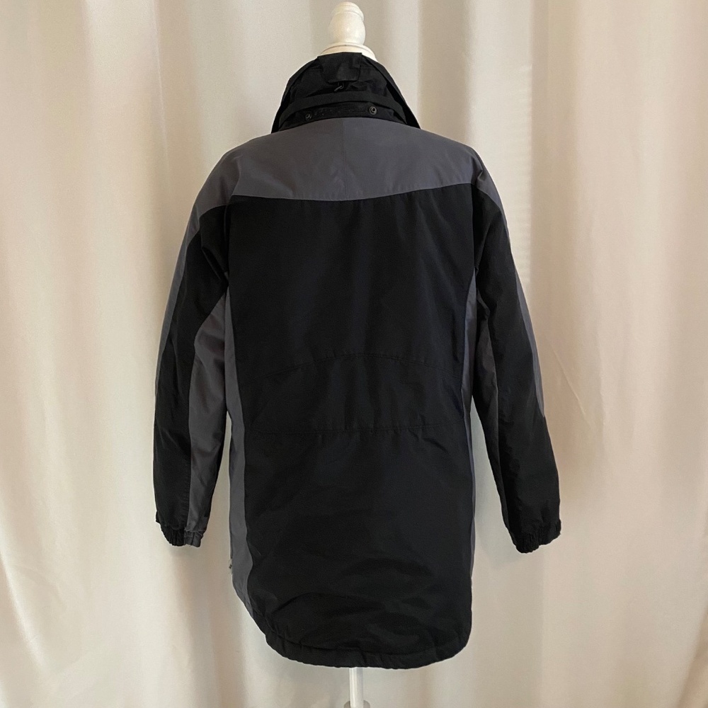 Columbia- Women's Winter Jacket-Black &‎ Grey- Size Large - Picture 2 of 16
